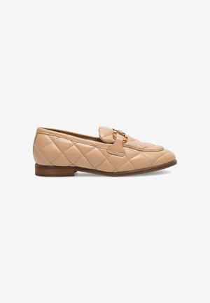BADURA, LOAFERS - Loafers - dark beige/brown