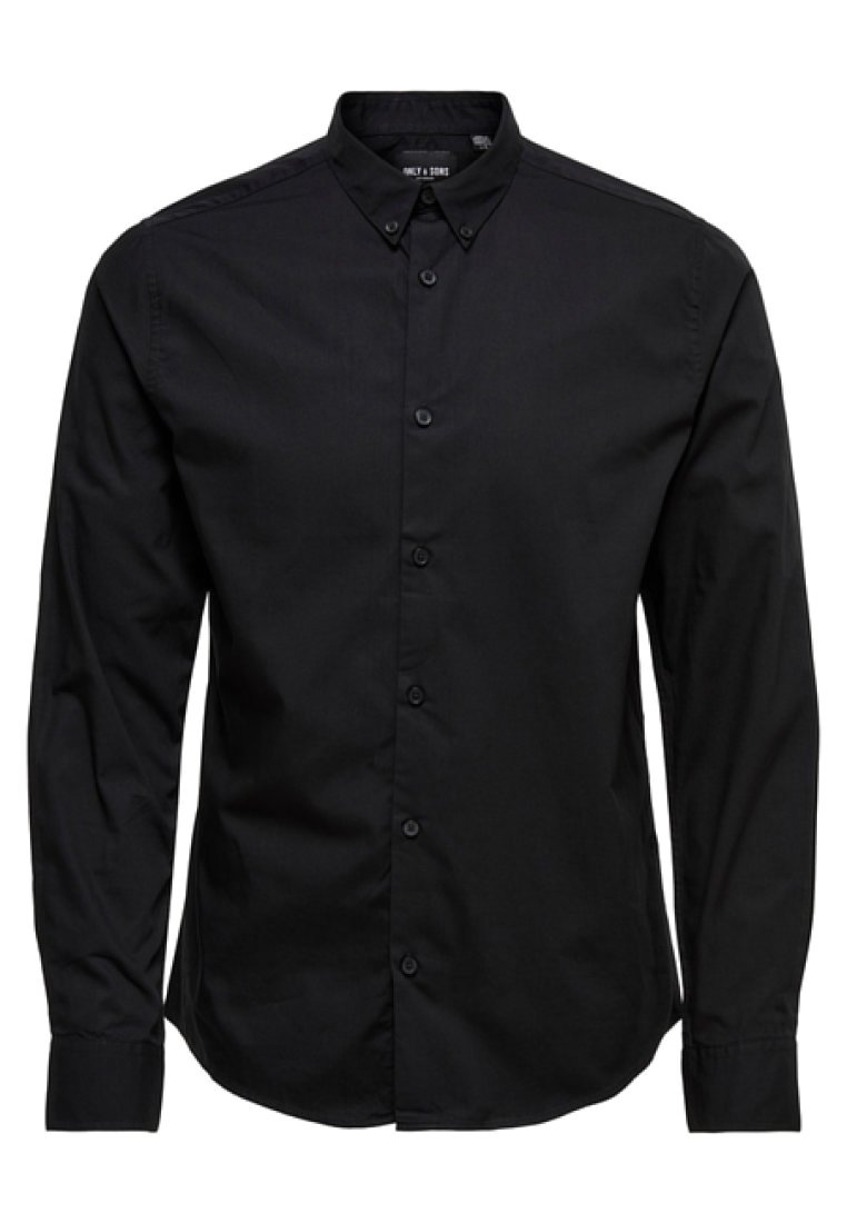 Only Sons KLASSISCHES Camicia elegante black/nero Zalando
