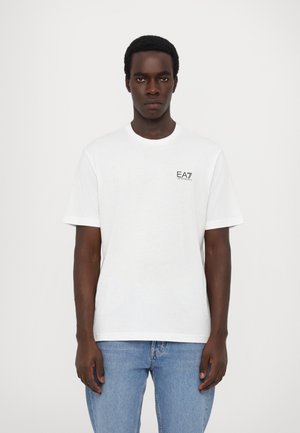 Apdrukāts T-krekls - white/black