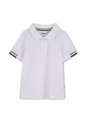 BOSS Kidswear, POLO MANCHES COURTES - Polo - blanc