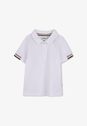 BOSS Kidswear, POLO MANCHES COURTES - Polo - blanc