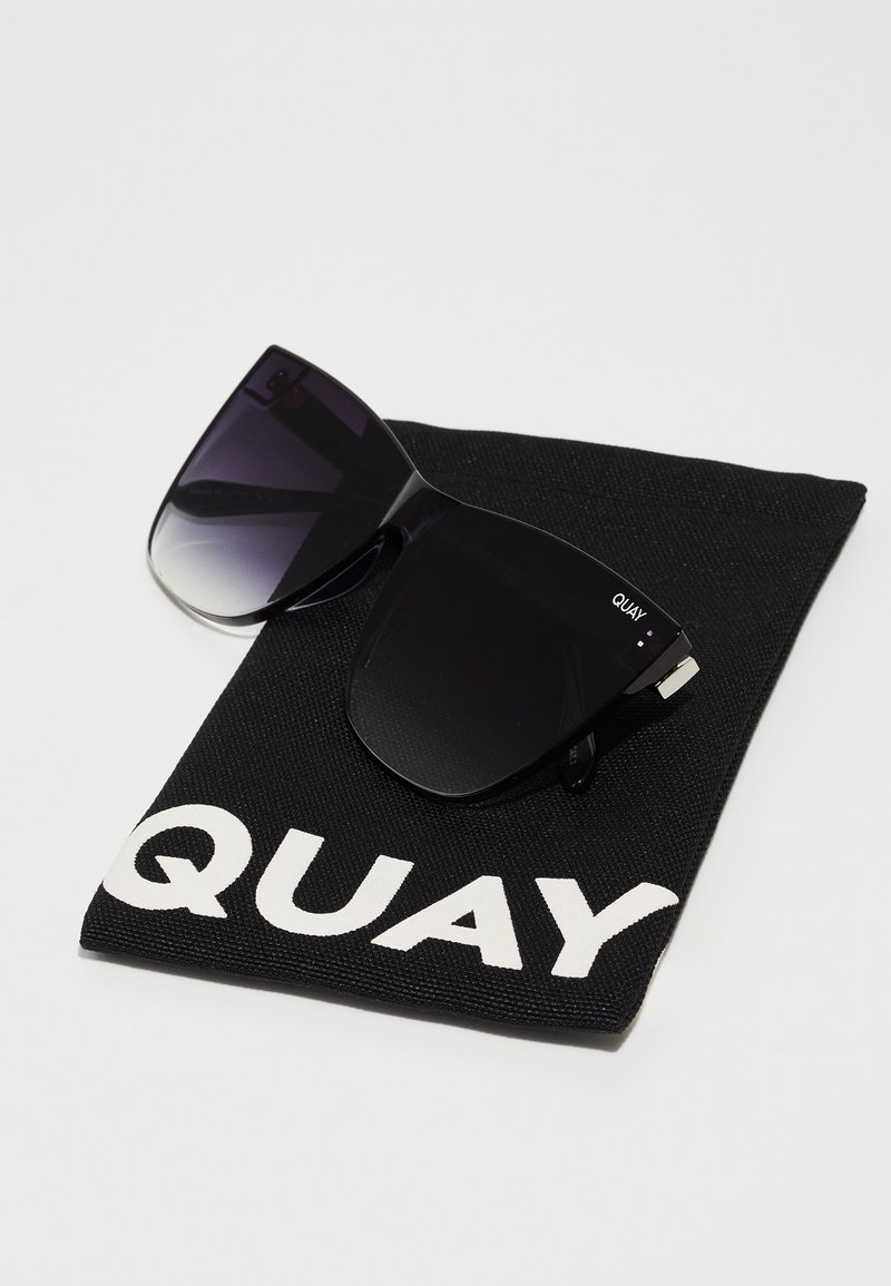 QUAY AUSTRALIA COME THRU - Sunglasses - black/black/black  display picture 1