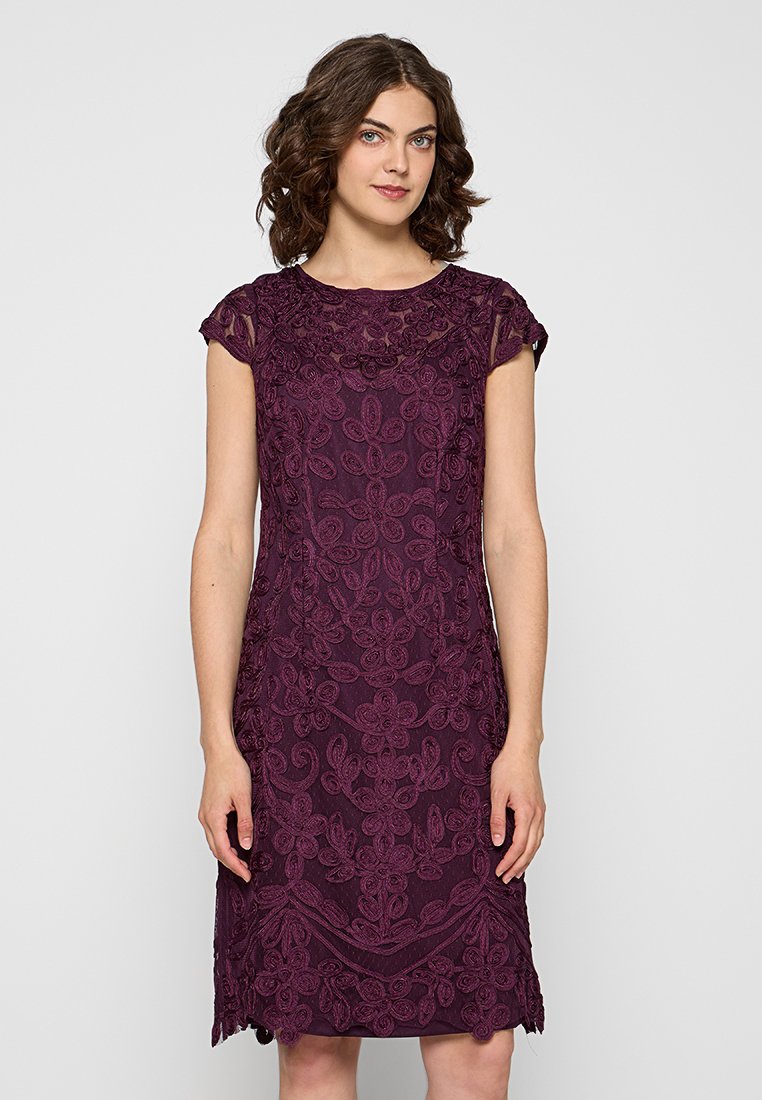 Apart Glamour Cocktailjurk bordeauxrood Apart Glamour Cocktailjurk bordeauxrood