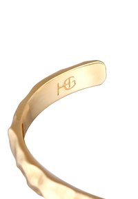HAZE & GLORY STRUCTURED EVERYDAY CUFF - Bracelet - gold-coloured