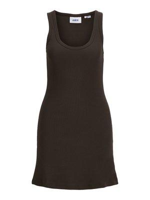 JJXX, JXFRIDA SL U-NECK DRESS JRS EXP LN - Pulóverruha - demitasse
