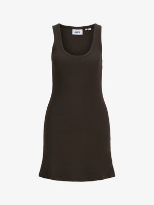 JJXX, JXFRIDA SL U-NECK DRESS JRS EXP LN - Pulóverruha - demitasse