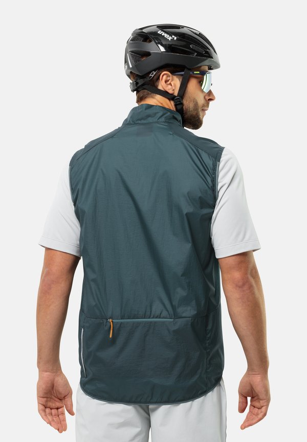 GRAVEX WIND - Waistcoat - emerald3