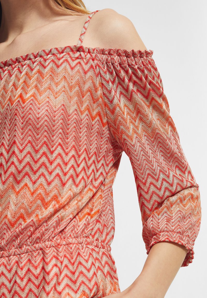 Damen Strickjacken | comma Strickpullover coral zic zac knit/lachs - DD97638 Damen Strickjacken | comma Strickpullover coral zic zac knit/lachs - DD97638
