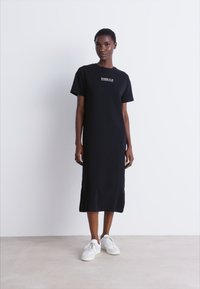 Barbour International SOFIA MIDI DRESS - Jersey dress - black
