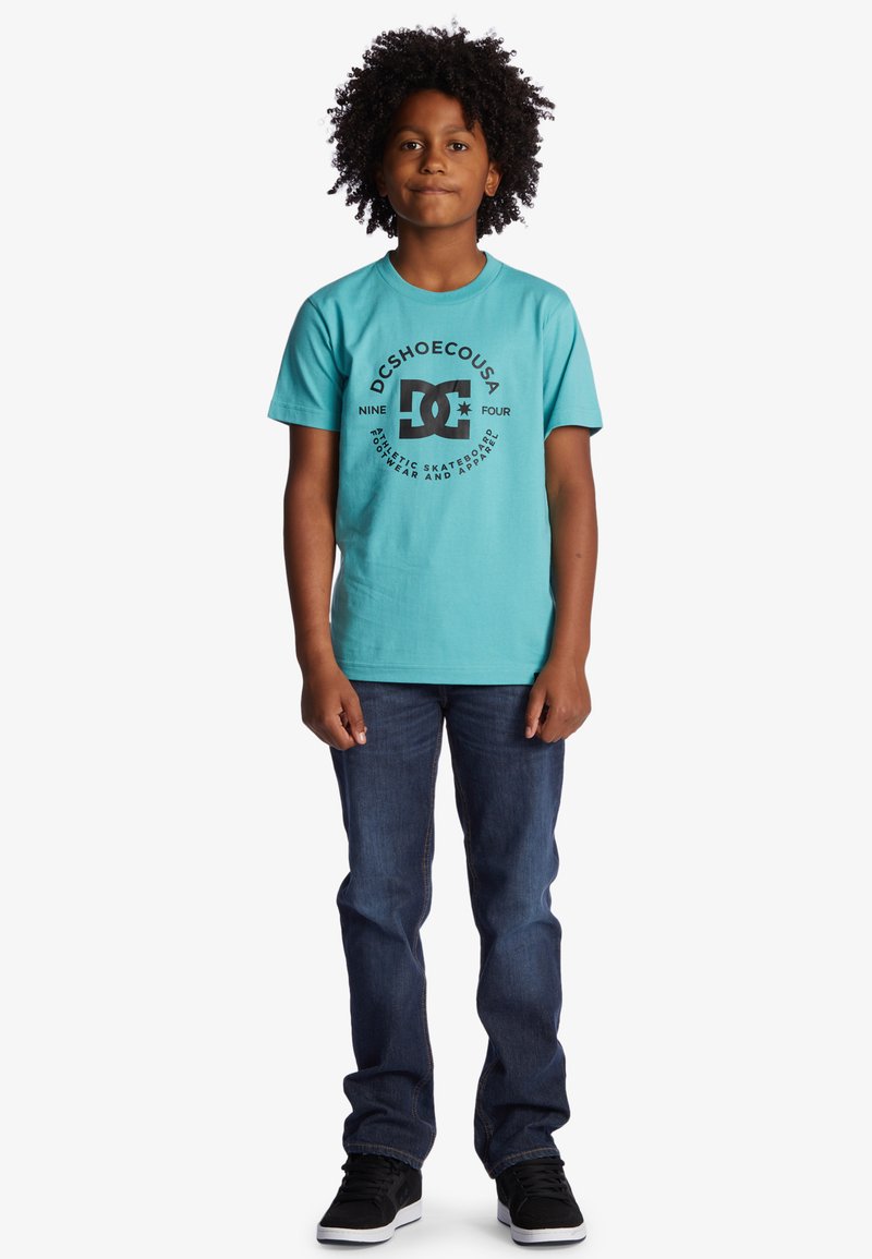 T-shirt DC SHOES - Logo Star Graphique - 100% Coton - Plusieurs Couleurs Disponibles (Neuf Sans étiquette)