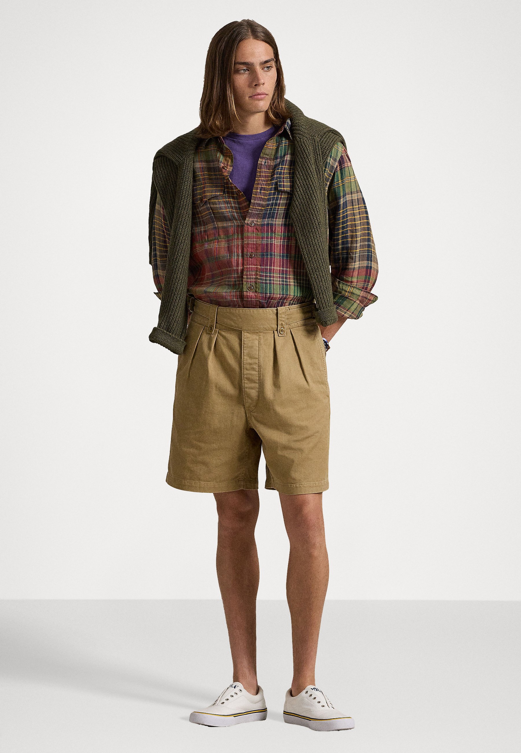 Polo Ralph Lauren GURKHA - Szorty/brązowy - Zalando.pl