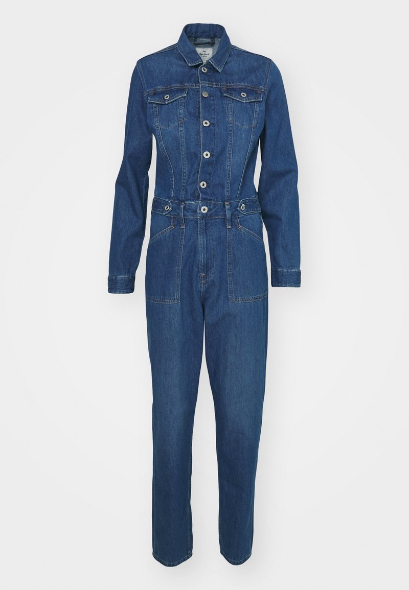 Pepe Jeans Jumpsuit blauw denim/bluedenim Pepe Jeans Jumpsuit blauw denim/bluedenim