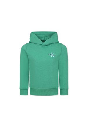 Felpa con cappuccio - green