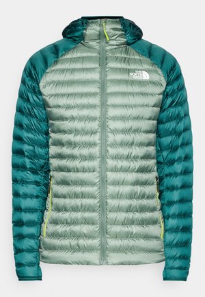 The North Face BETTAFORCA HOODIE - Down jacket - duck green/deep nori