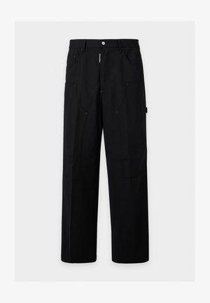 Dsquared2, TAILORED LOOSE CARPENTER PANTS - Püksid - black