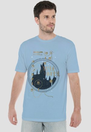 Cotton Soul, HARRY POTTER YULE BALL STEPS - Print T-shirt - light blue