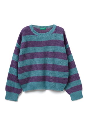 STRIPED - Maglione - green
