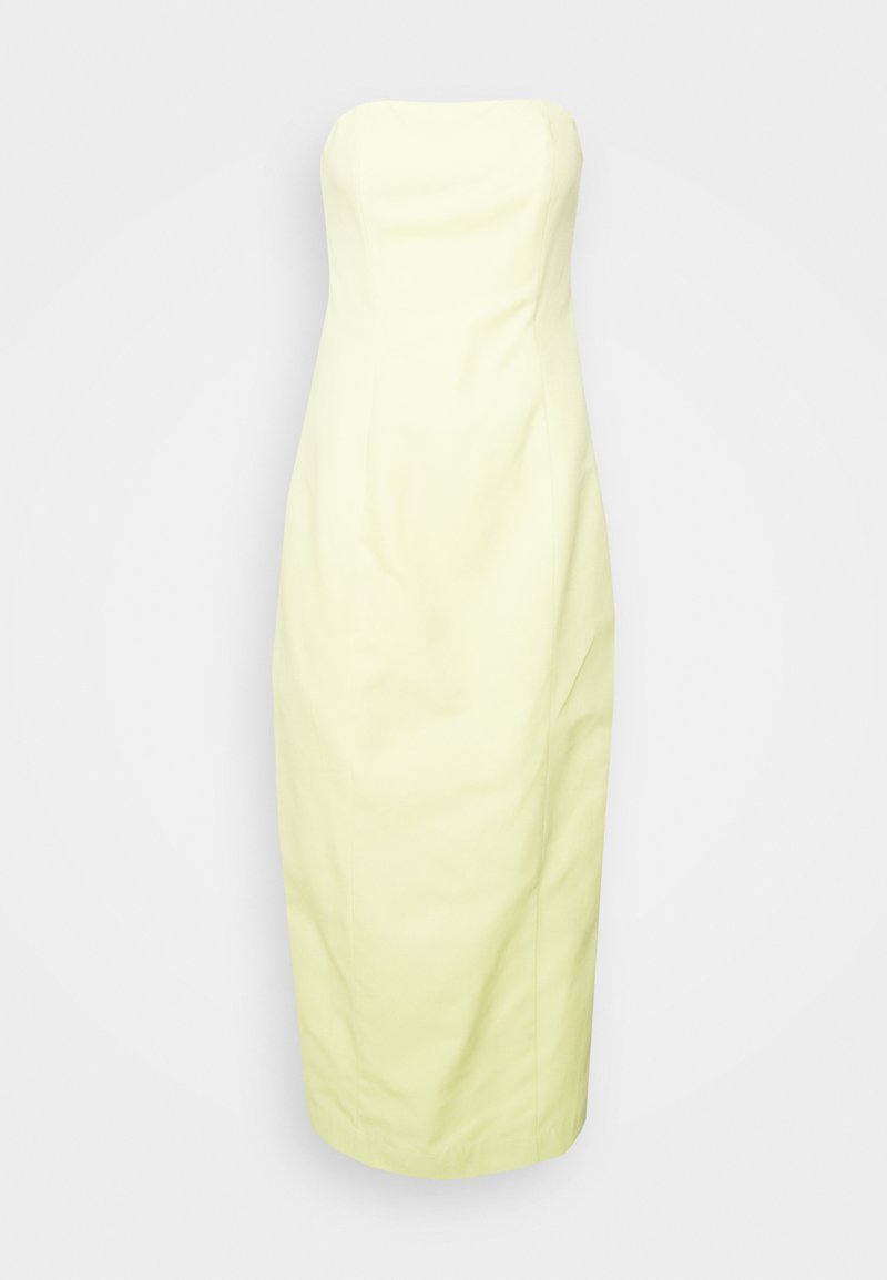 STAUD Cocktailjurk lichtgeel STAUD Cocktailjurk lichtgeel