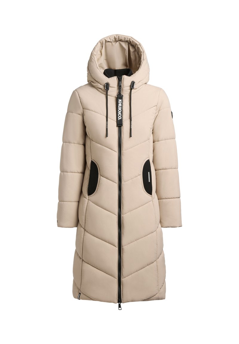 khujo Wintermantel beige