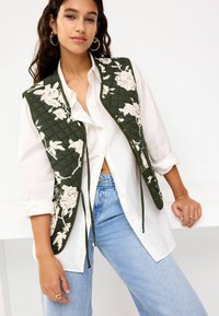 Next REVERSIBLE  REGULAR FIT - Vesta - khaki green