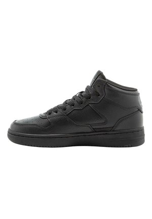 High-top trainers - black