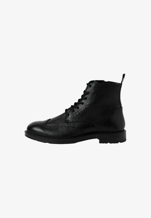 Marco Tozzi Bottines à lacets - black nappa