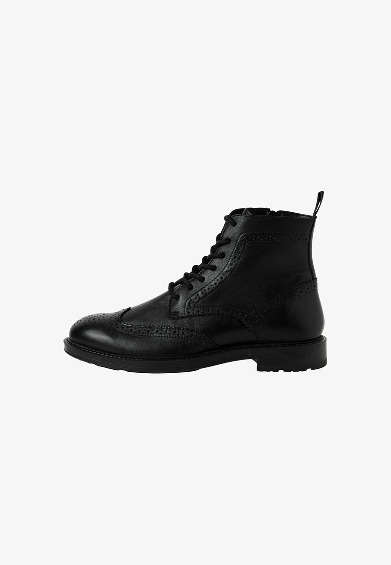 Marco Tozzi Bottines à lacets - black nappa