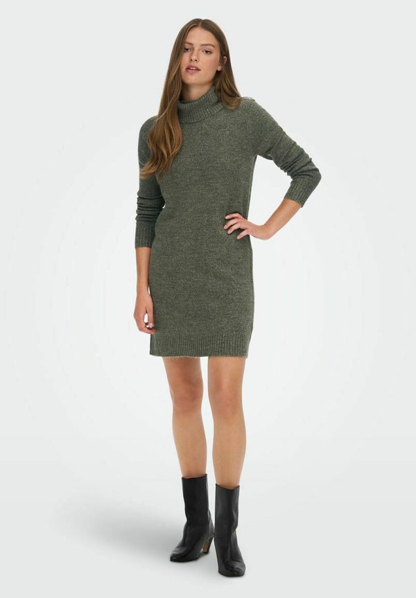 JDYELANOR - Strickkleid - kalamata