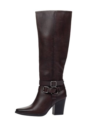 LEIRE - Botas de tacón - burdeos