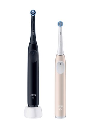 ORAL-B ELEKTRISCHE ZAHNBÜRSTE - IO 2 + 2. HANDSTÜCK - NIGHT BLACK/CALM PINK - Electric toothbrush - night black calm pink