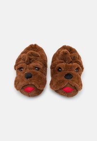 Loungeable BULLDOG SLIPPER - Slippers - brown - Zalando.de