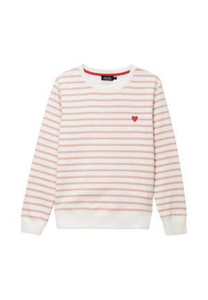 AVEC BRODERIE COEUR - Sweatshirt - misty
