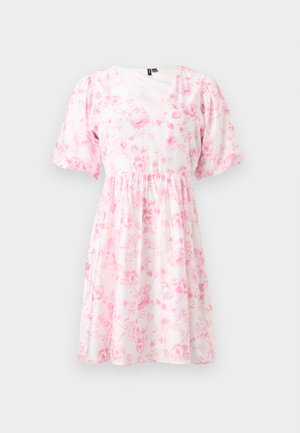 Vero Moda, VMBLISS SHORT DRESS - Denné šaty - snow white