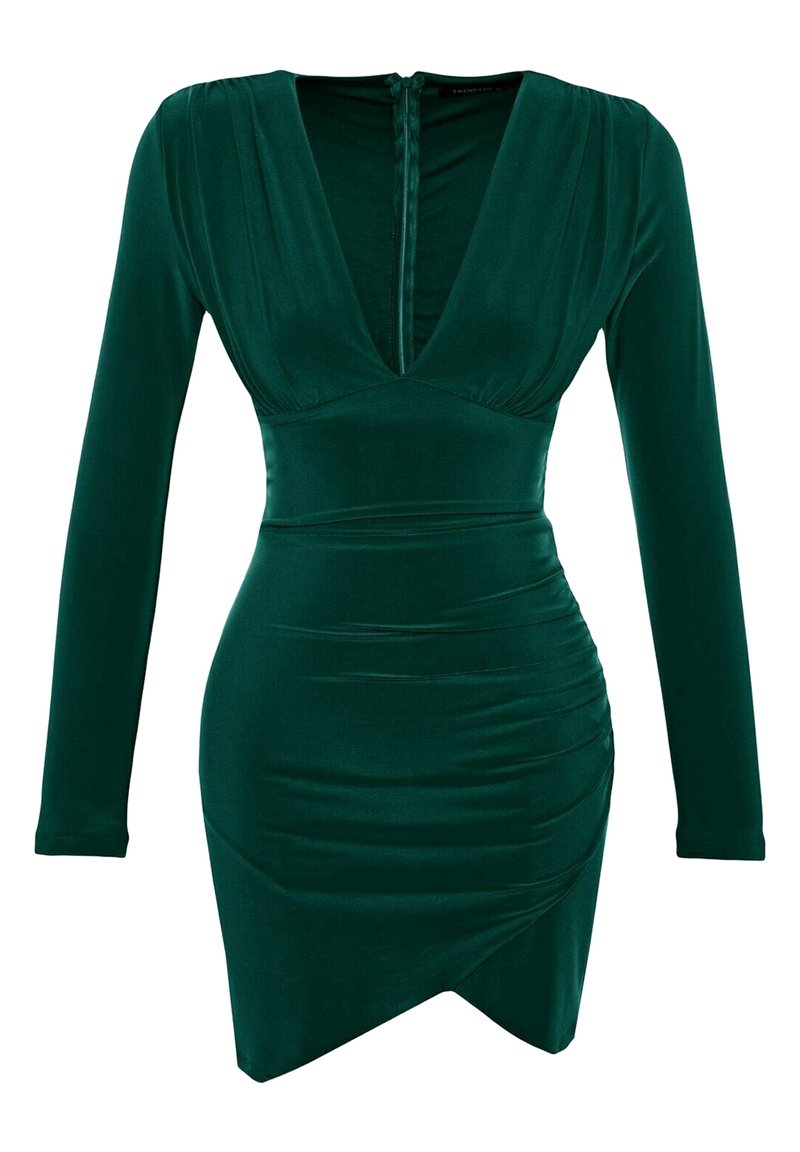 Trendyol Shift dress - green - (Pre-owned) - Zalando