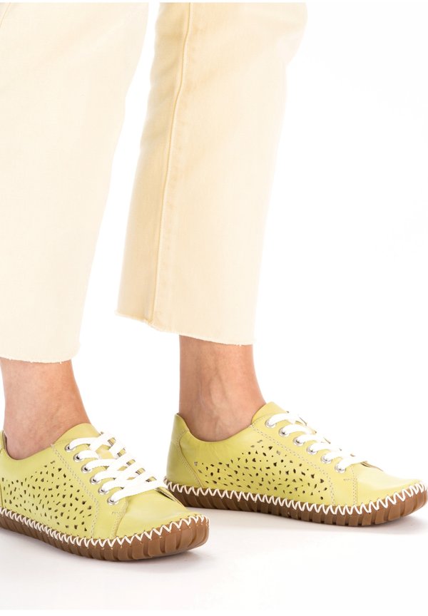 Sportlicher Schnürer - grün