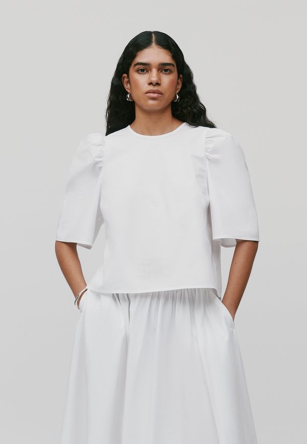 ELISABETH ANN - Bluse - helles weiss
