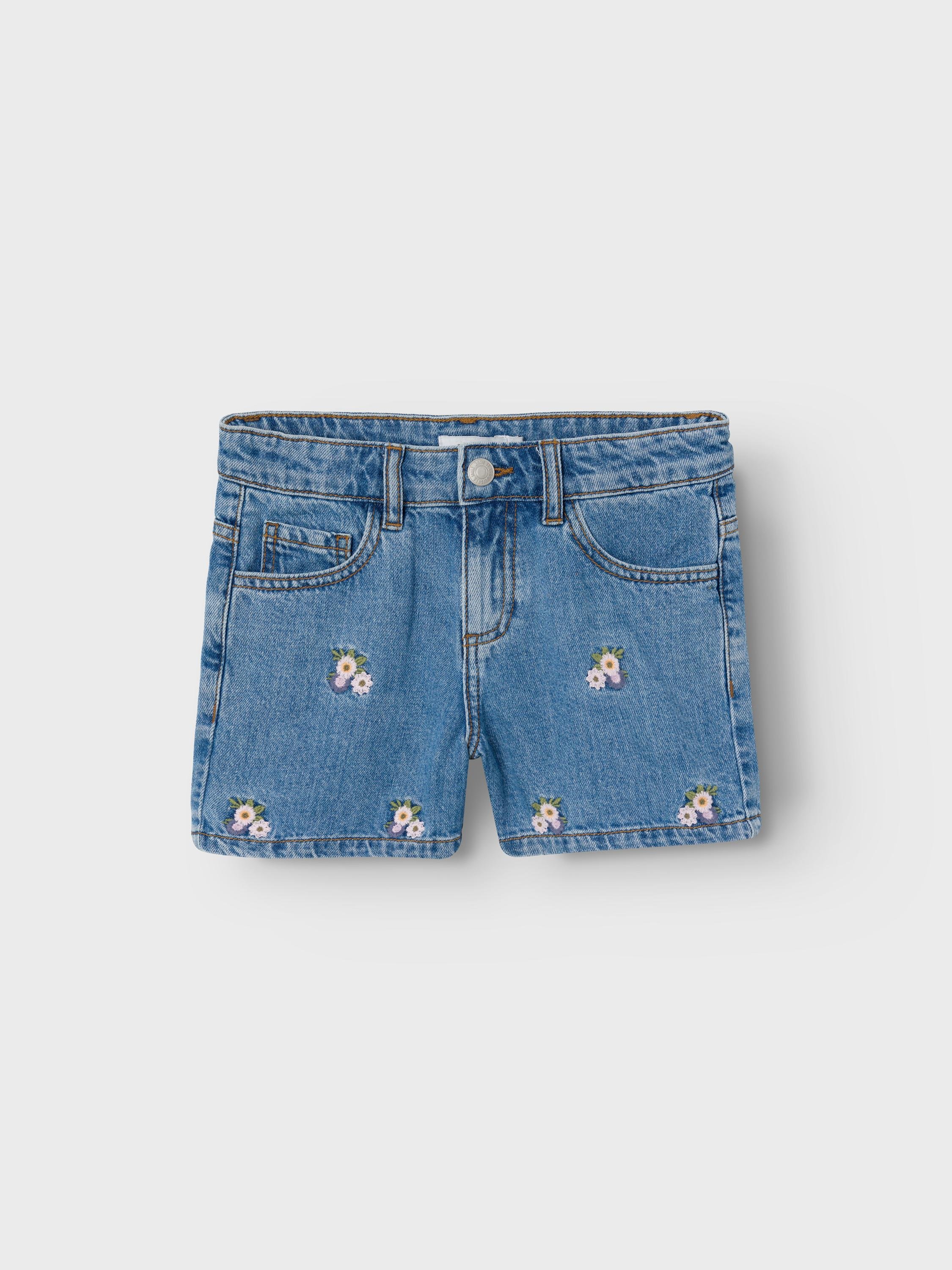 Jeans NAME IT NMFBELLA Para Niñas - Vaqueros Azul Medio Denim, Talla Noos, Diseño Ajustado Y Moderno
