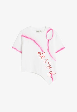 Desigual, Print T-shirt - white