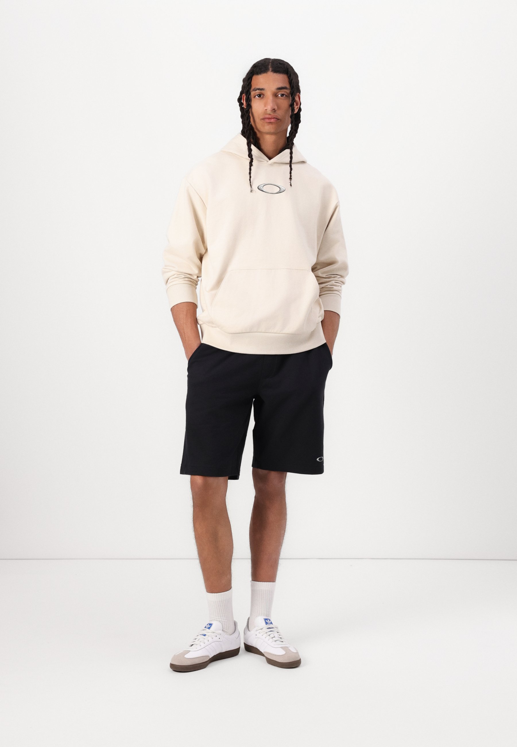 Oakley HOODIE - Hoodie - mist/beige - Zalando.co.uk