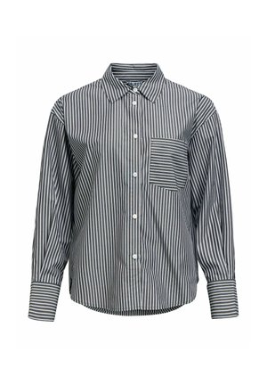 Object, SHIRT STRIPED - Chemisier - black
