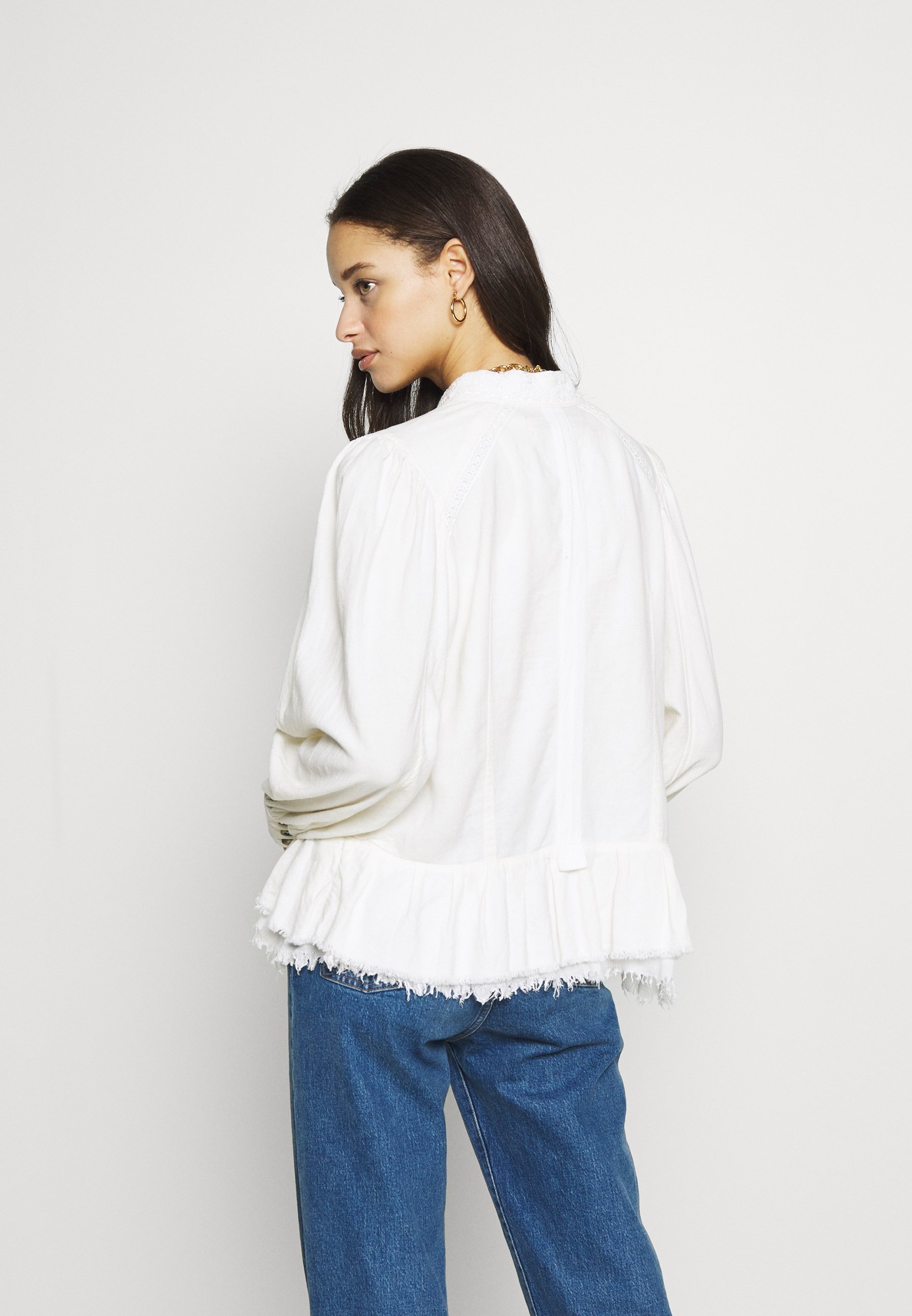 Free People ARIANA JACKET Lett jakke white Zalando.no Free People ARIANA JACKET Lett jakke white Zalando.no