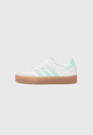 SAMBAE UNISEX - Trainers - white/clear mint/gold-coloured