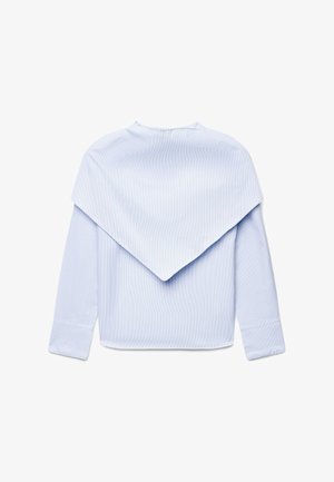 Calliope, CAMICIA RIGHE - Blouse - var celeste