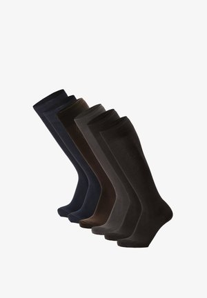 Ciocca 6 PAIRS SCOZIA - Kniekousen - dark assortment