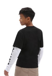 Vans LONG CHECK TWOFER - Longsleeve - black