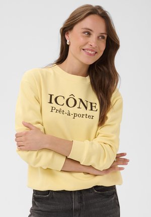 Kaffe, KAROSEANNE SWEAT - Sweatshirt - sunlight