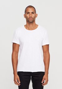 Gabba - KONRAD STRAIGHT  - T-shirts basic - white Miniaturebillede 1