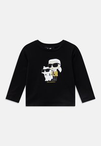KARL LAGERFELD KIDS LONG SLEEVE - T-shirt à manches longues - black