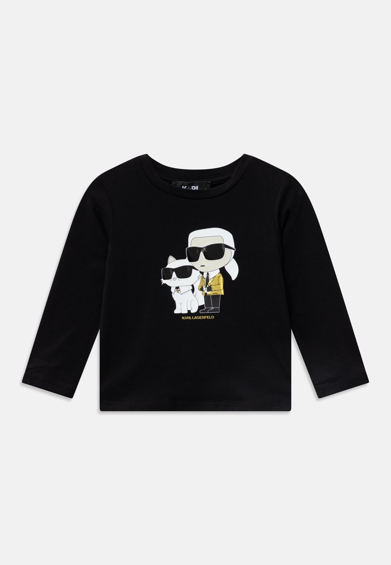 KARL LAGERFELD KIDS Longsleeve zwart KARL LAGERFELD KIDS Longsleeve zwart