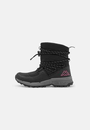 Kappa NUMAR - Hikingschuh - black/dark rosé